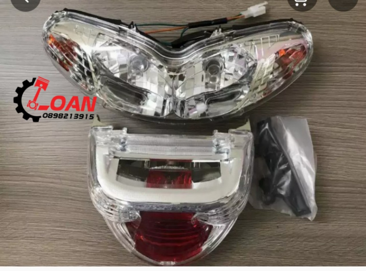 Combo pha đèn, đèn lái sau Jupiter V loại tốt