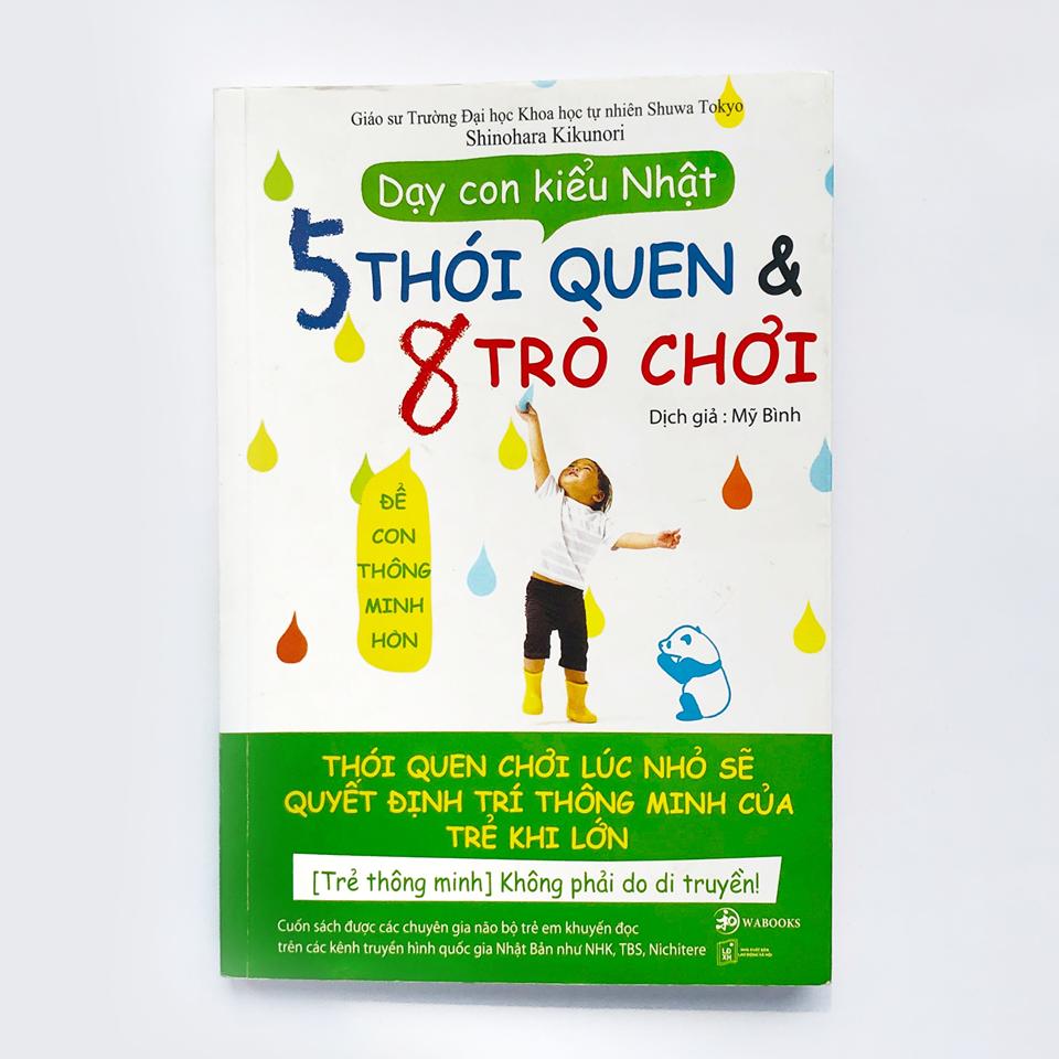 Dạy Con Kiểu Nhật - 5 thói quen & 8 trò chơi