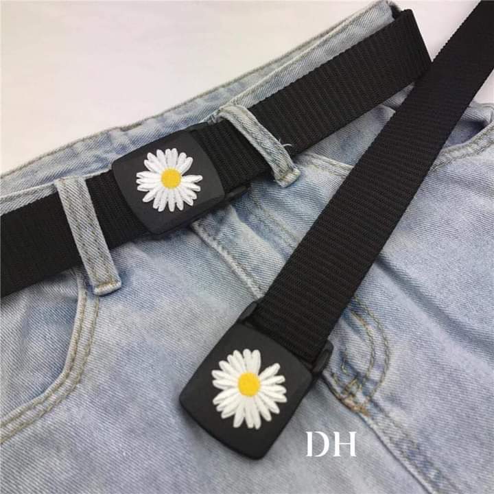 Dây lưng vải hoa cúc