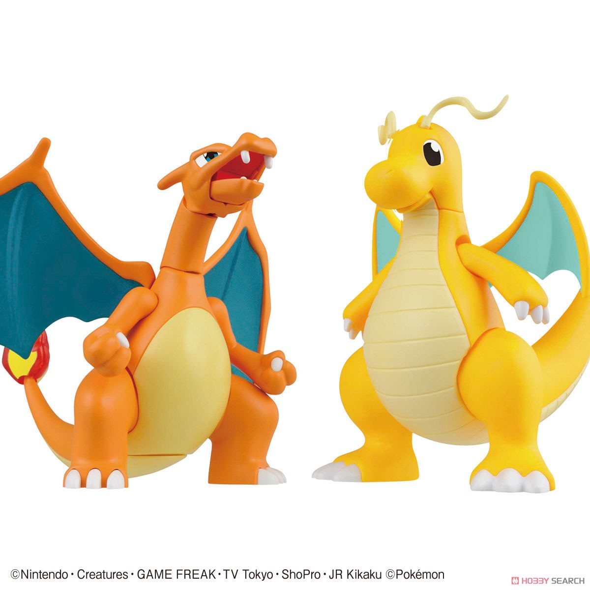 Mô hình lắp ráp Bandai Pokemon Charizard Battle Ver & Dragonite VS Set