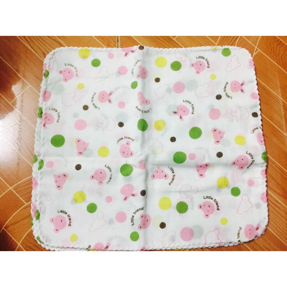 Set 10 Khăn xôsữa xuất nhật nhiều hình
