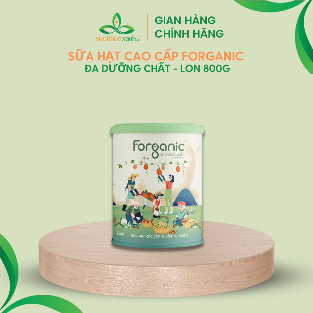 Sữa hạt dinh dưỡng Forganic - Đa dưỡng chất