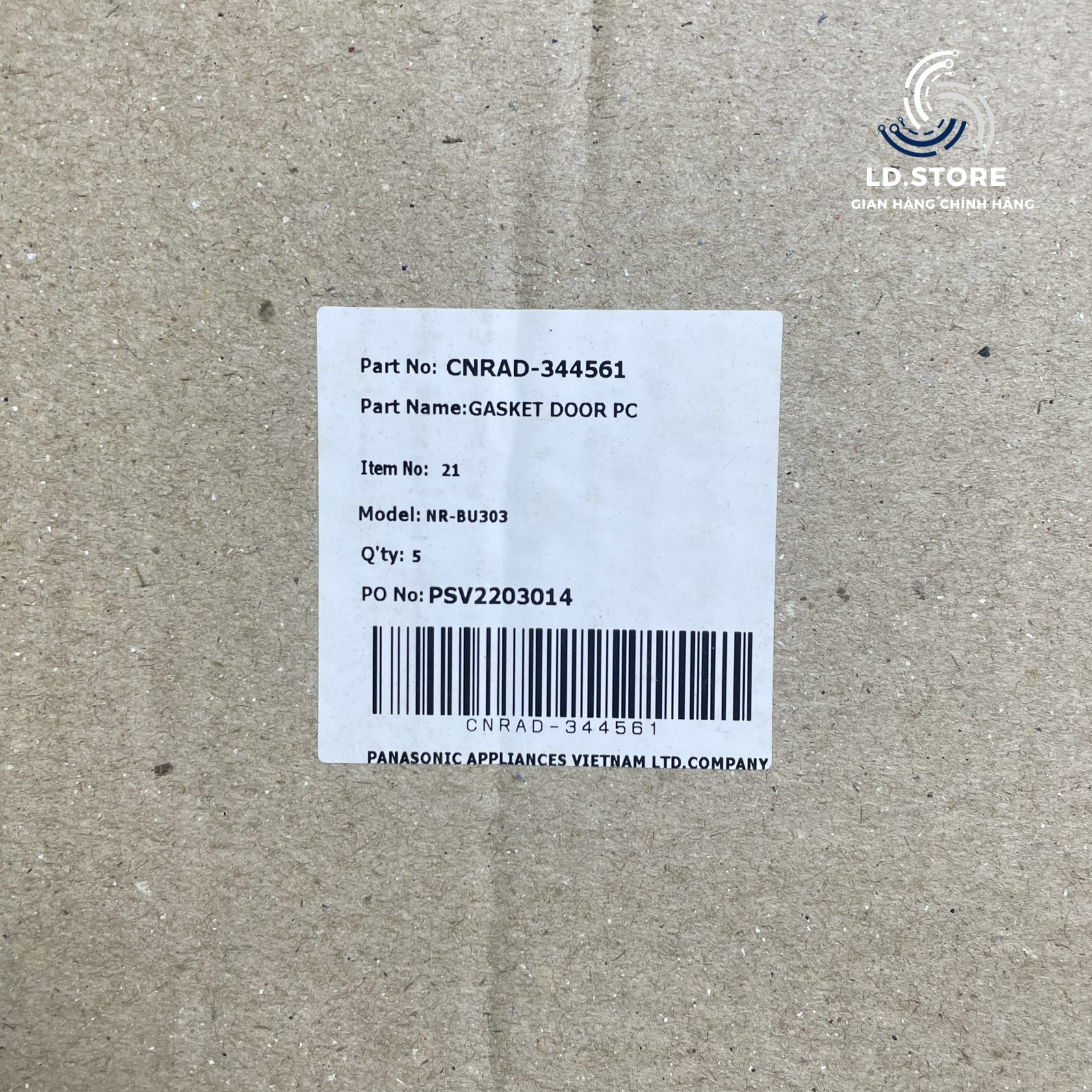 Ron ngăn mát tủ lạnh Panasonic NR-BU303/ NR-BR307 (Hàng chính hãng)