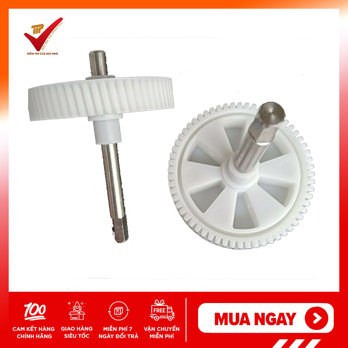 [Voucher 7% Max 800K] Bánh răng trục ép máy ép SAVTM JE-07, JE07( linh kiện máy ép)