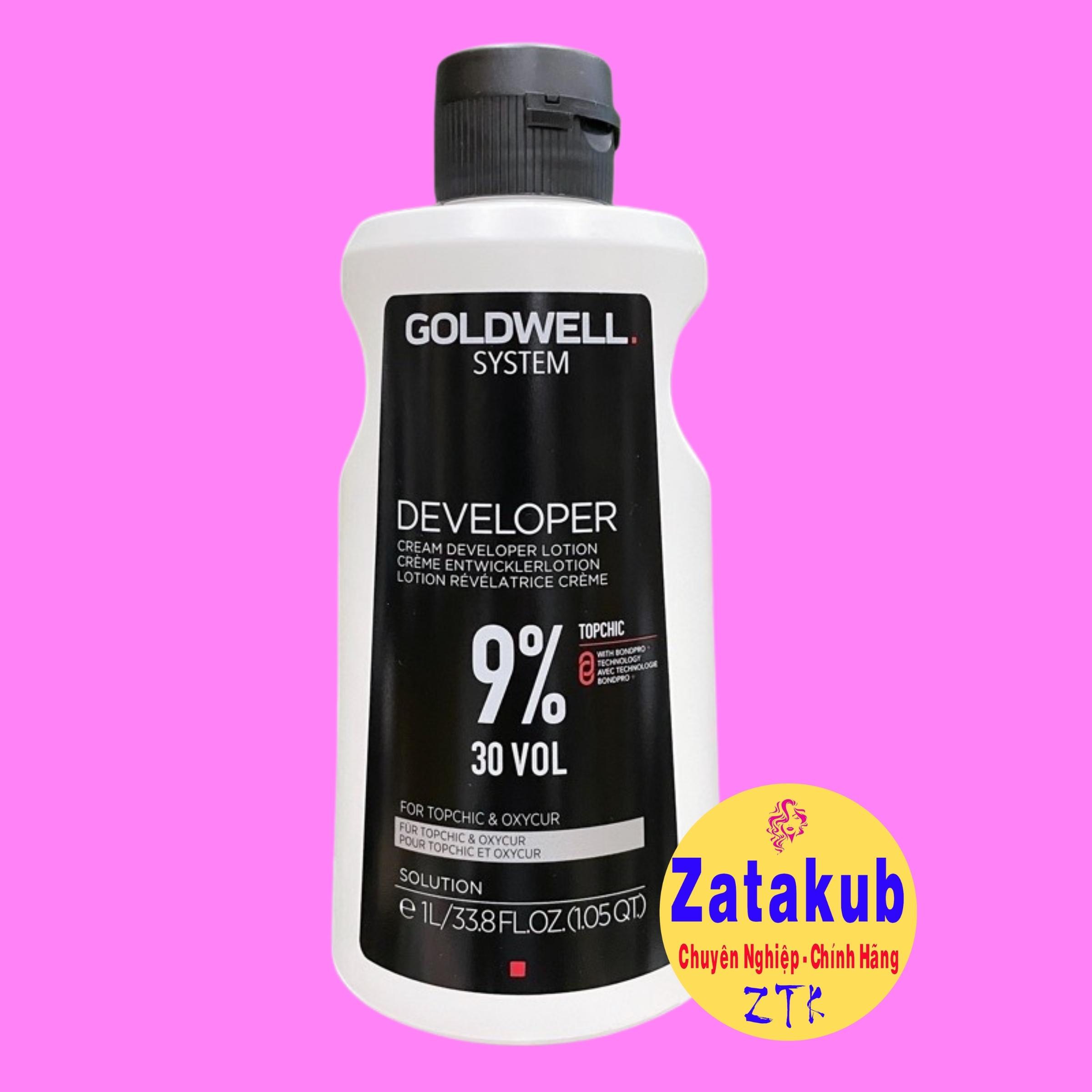 Dung môi pha màu nhuộm Oxy Goldwell Topchic 1000ml