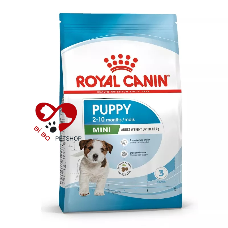 Thức ăn cho chó ROYAL CANIN PUPPY MINI (Dành cho chó con từ 2 đến 10 tháng tuổi)