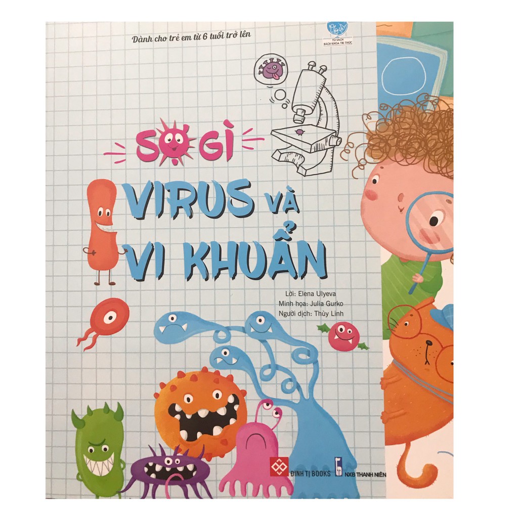 Sách - Sợ Gì Virus Và Vi Khuẩn