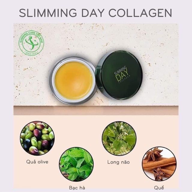 Kem tan mỡ Slimming Day Collagen chính hãng