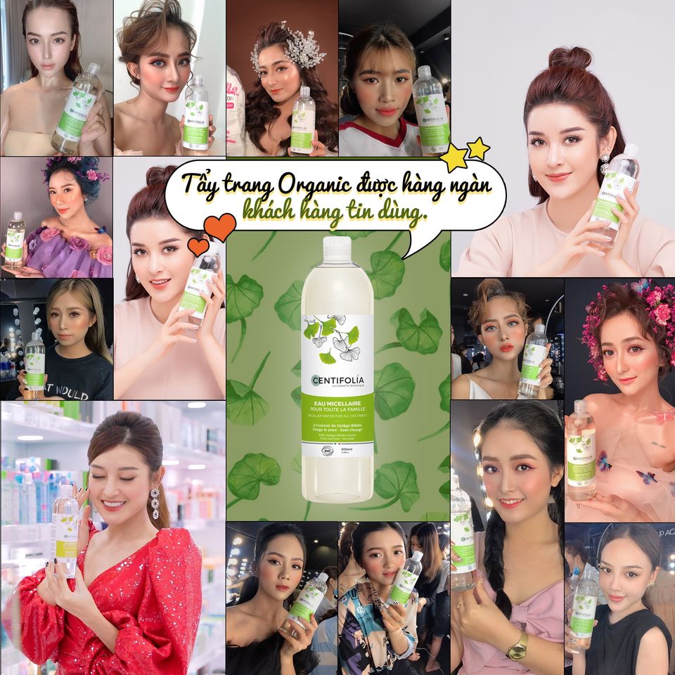 Nước Tẩy Trang Centifolia Micellar Water (500ml)