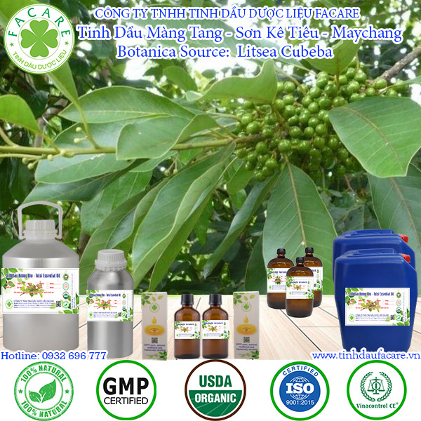 Tinh dầu Màng tang May chang essential oil - 10ml