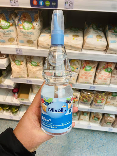 Đường ăn kiêng Mivolis dạng nước 300ml Đức