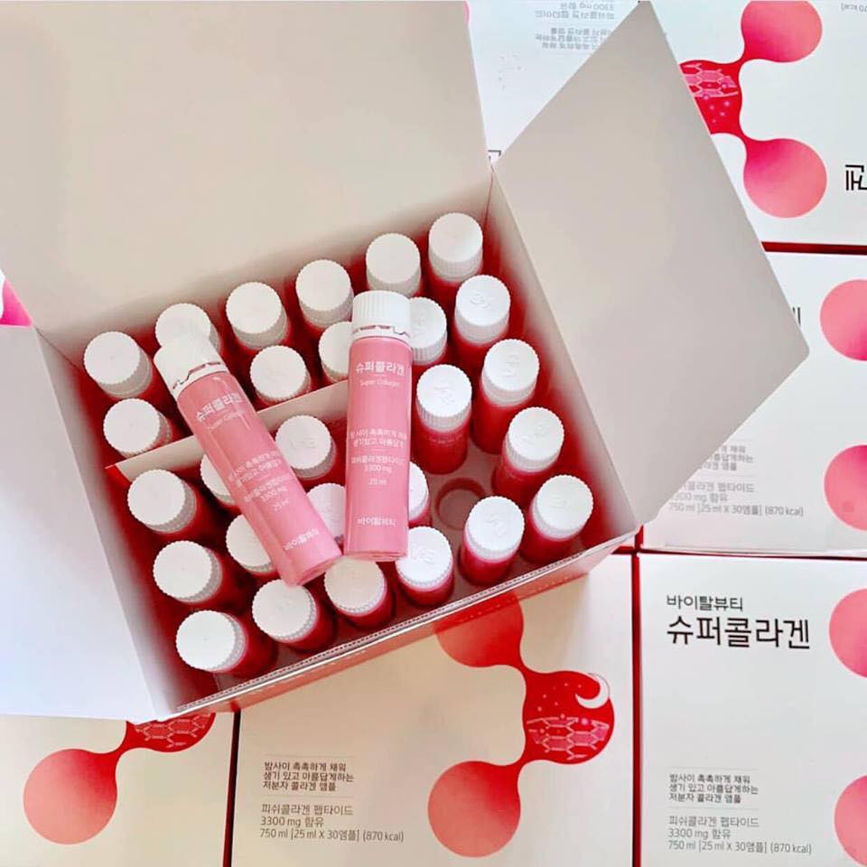Bộ Dưỡng Trắng VB Collagen Hàn Quốc 30 lọ