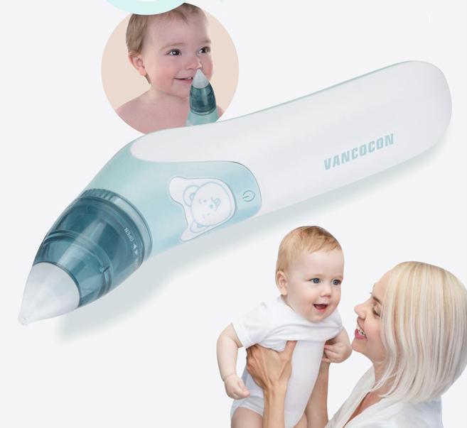 [HCM]Dụng cụ vệ sinh hút mũi Và tai cho bé Vancocon