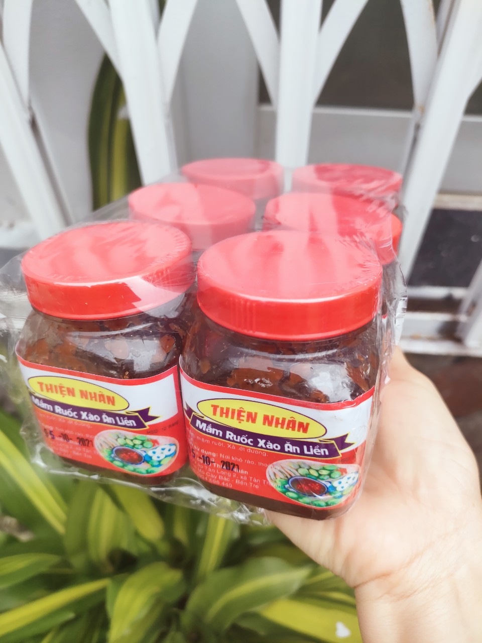 (Freeship) Mắm ruốc xào xả ớt hủ 200gr