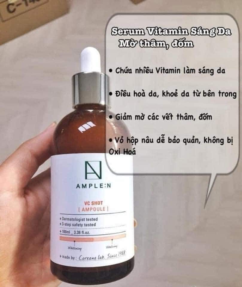[HCM]Tinh Chất Ample:N Vitamin C VC Shot Ampoule 100ml
