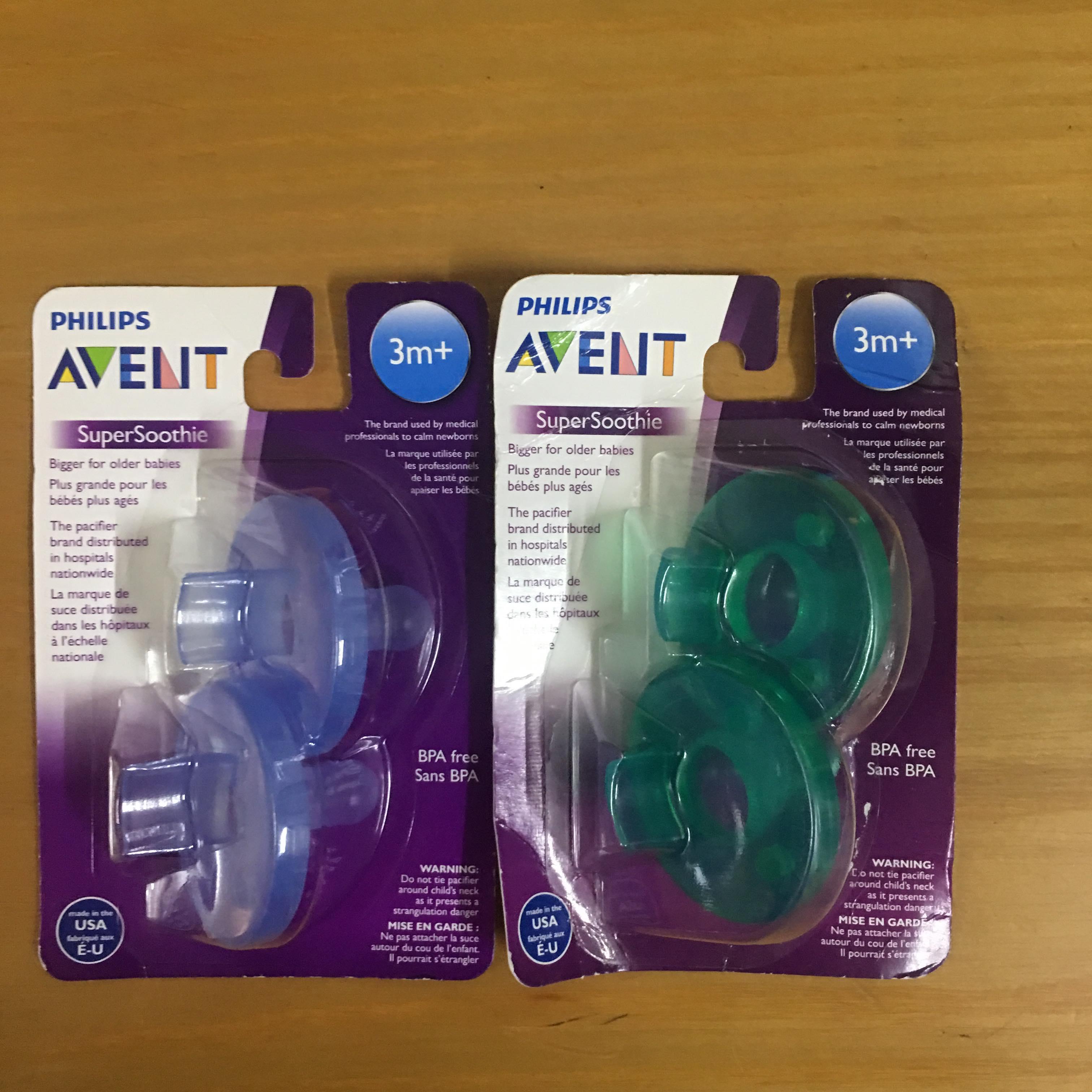 Sét 2ti giả Avent chống vẩu cho bé