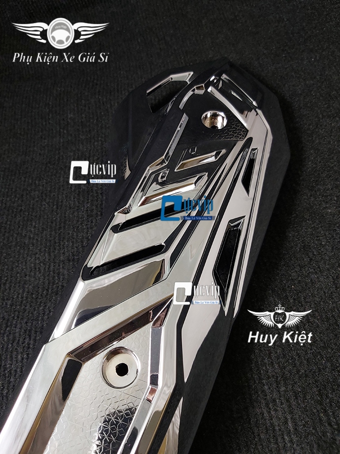 Ốp Pô AirBlade 2021 ( 2013 - 2021 ) Xi Inox, Crom MS2469