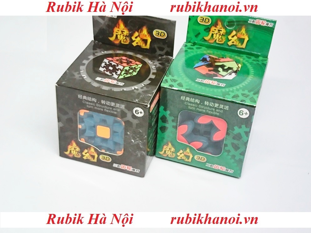 Rubik Gear Dạ Quang