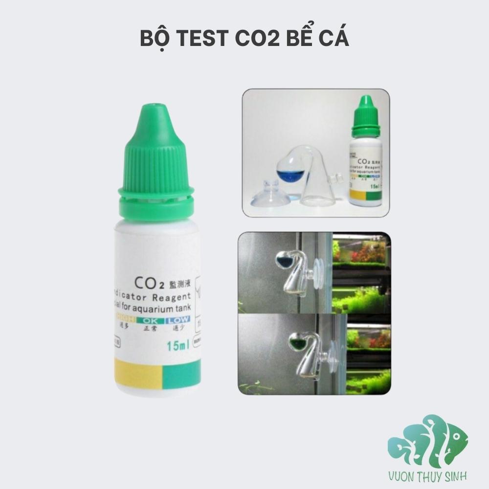 Bộ test co2 trong hồ thuỷ sinh - co2 checker