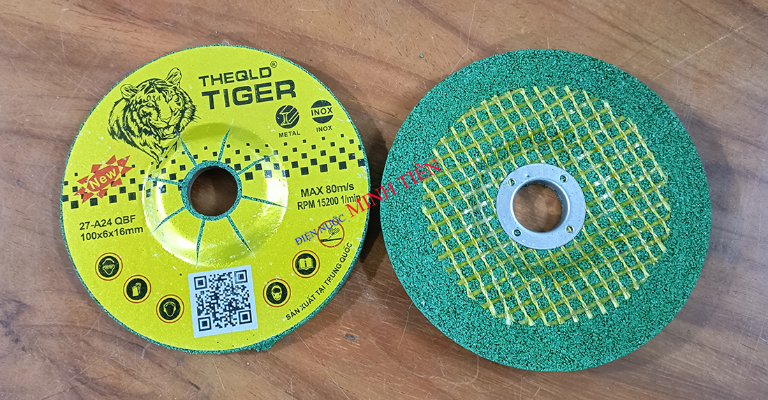 Đá mài sắt, Inox hiệu Tiger  kích thước 100mm