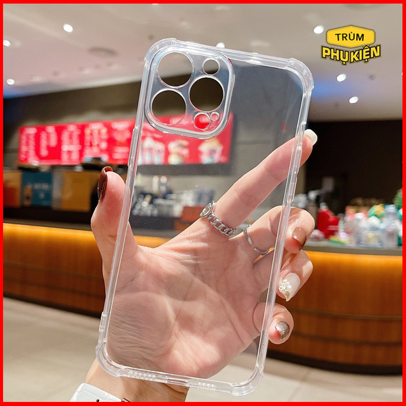 [Loại dày] Ốp silicon dẻo chống sốc cho iPhone 14 Pro Max 14 13 Pro Max 13 12 Pro Max 12 11 Pro Max 11 X 8plus 7plus