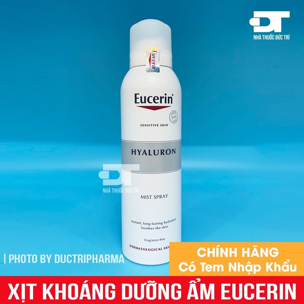 Xịt khoáng dưỡng ẩm làm dịu da eucerin