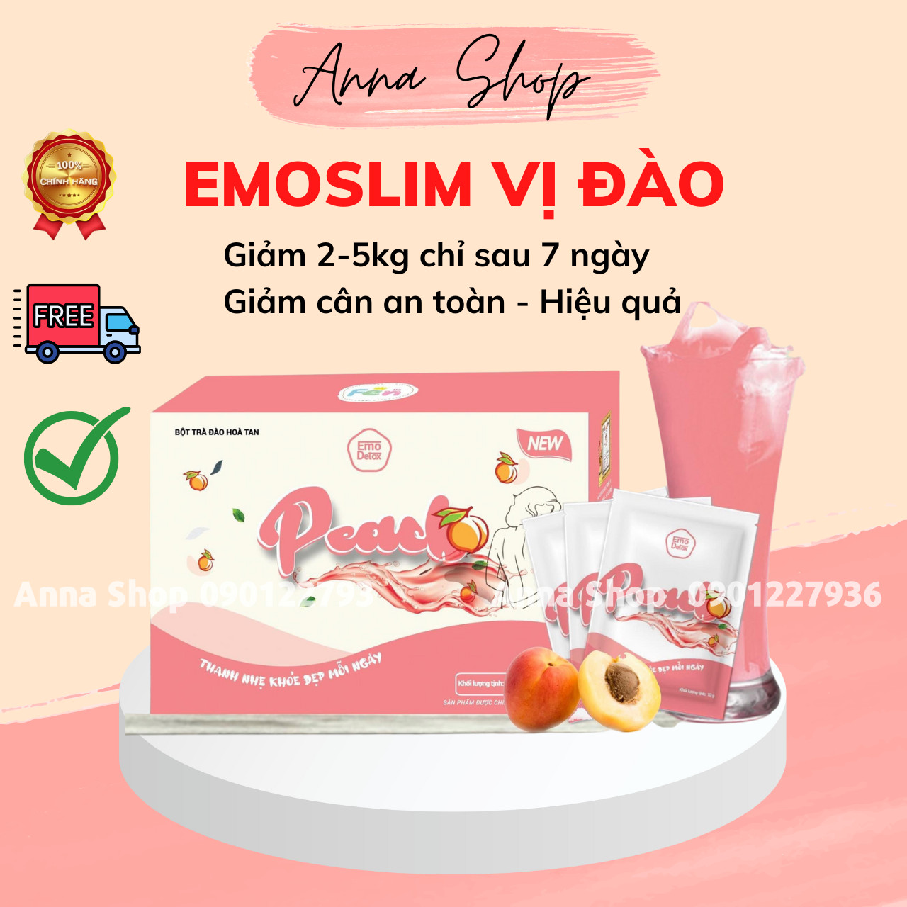[Emoslim] GIẢM CÂN VỊ CÀ PHÊ EMOSLIM - GIẢM CÂN AN TOÀN