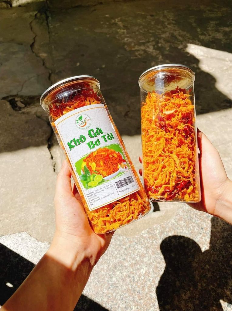 Khô gà lá chanh 300g