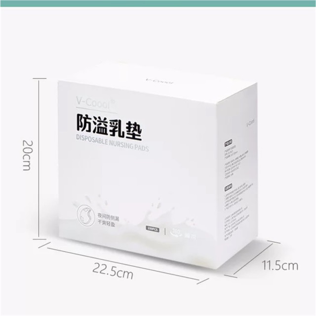 Miếng lót thấm sữa CMBEAR 108 miếng, WAI, VCOOL 100 miếng
