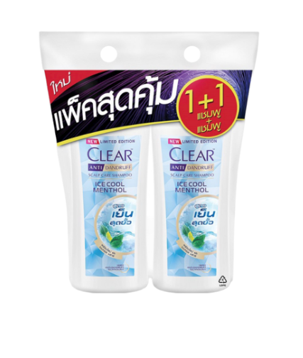 [HCM]DẦU GỘI CLEAR BẠC HÀ 410ML THÁI LAN