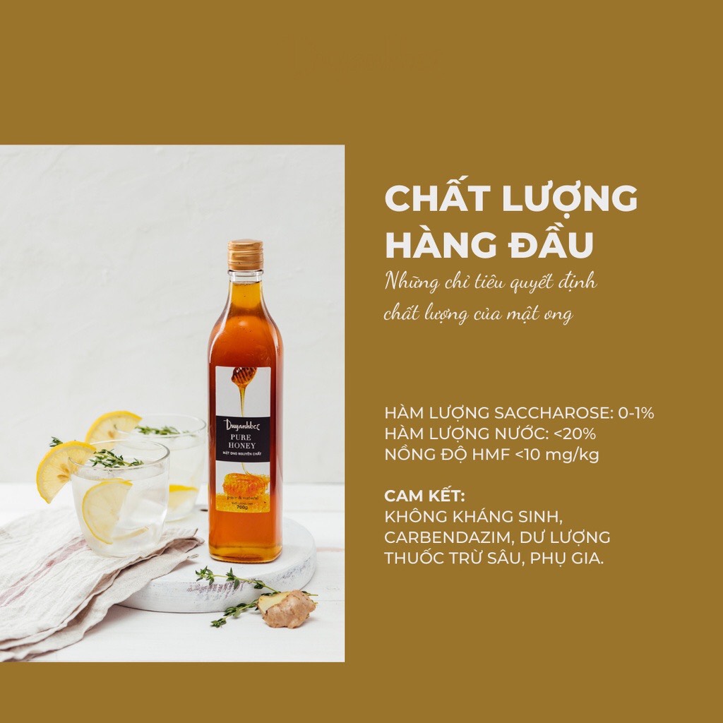 Mật Ong Hoa Chôm Chôm Duy Anh Bee 1,4kg