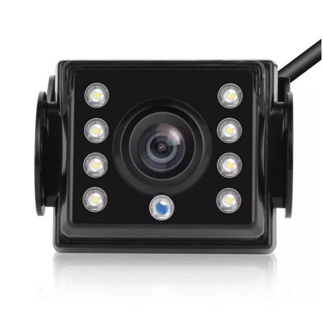 Camera lùi xe tải 8 đèn Led hỗ trợ quay đêm