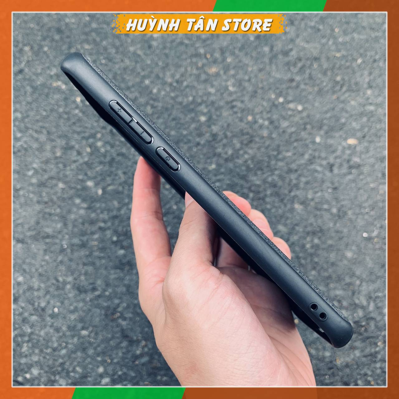 Ốp Lưng Xiaomi Mi 10S Vân Vải Jean 1 Màu