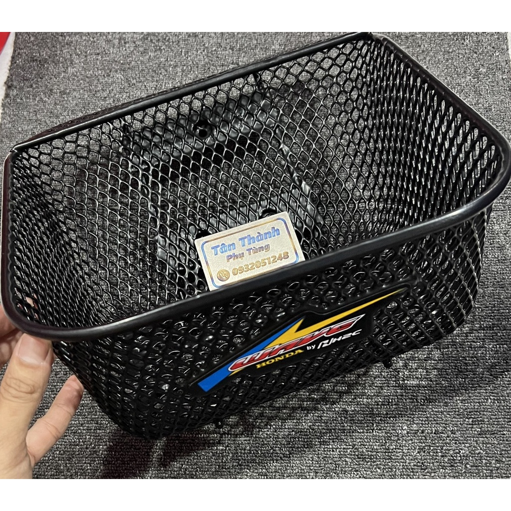 [ HB ]Rổ Wave lớn, Wave nhỏ tem H2C trắng , đen kèm ốc
