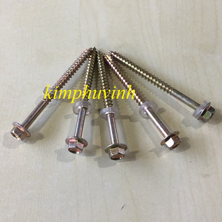 12CM - 20 Con VÍT BẮN TÔN GỖ 12CM - VÍT GỖ 1T2