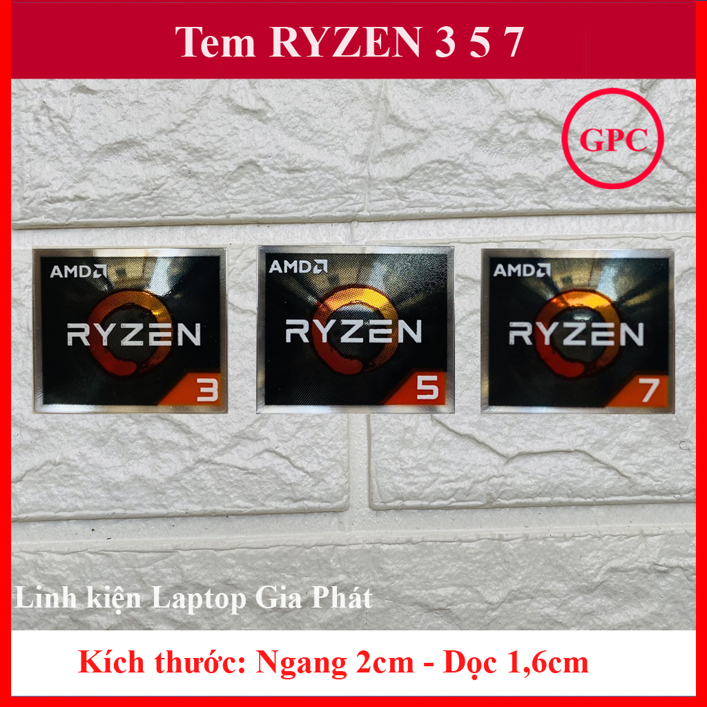Tem máy tính amd RYZEN 3 5 7