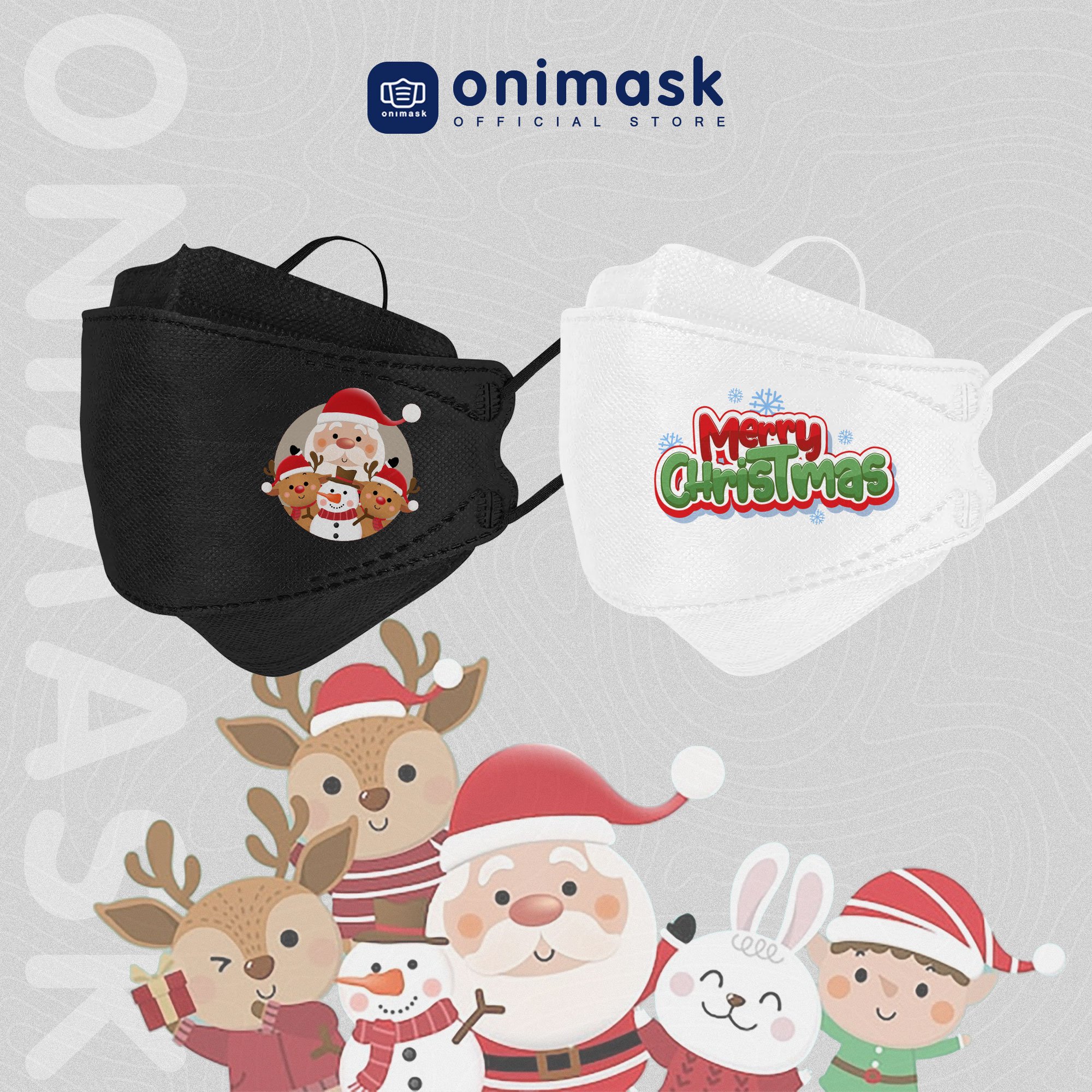 Khẩu trang Giáng sinh 2023 Merry Christmas