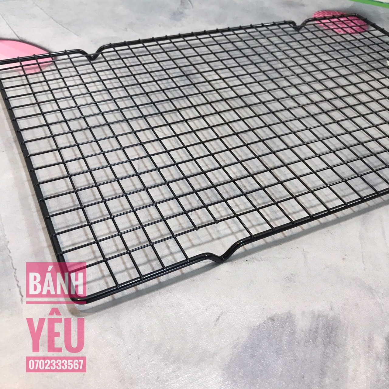 Rack Đen Hong Nguội Bánh
