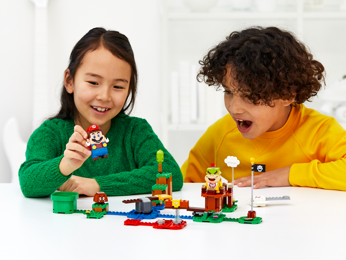 [HAPPY BRICKS] LEGO  SUPER MARIO - 71360 - NHỮNG CUỘC PHIÊU LƯU VỚI MARIO BỘ KHỞI ĐẦU - ADVENTURES WITH MARIO STARTER COURSE
