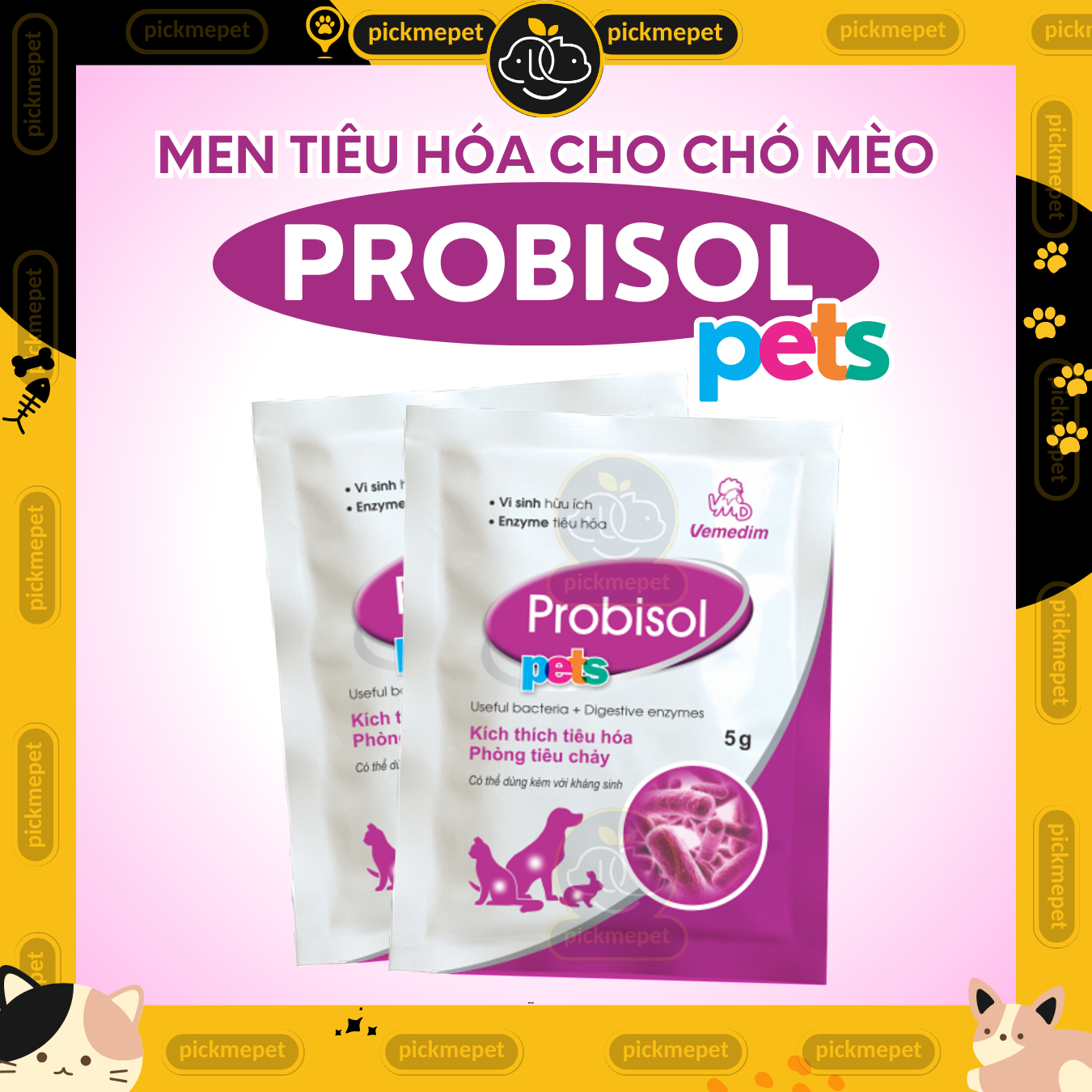Probisol Pets Digestive Enzyme for Dogs and Cats - 5g Pack