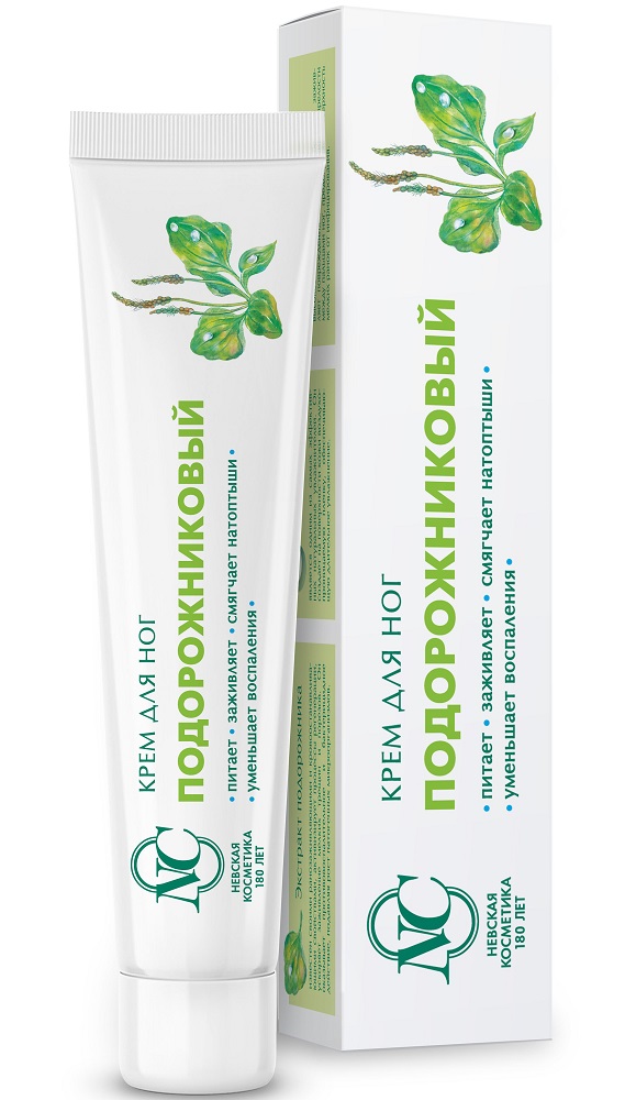 Kem dưỡng da chân "Nevskaya Cosmetica Mã đề" (Nhập khẩu Nga - châu Âu)