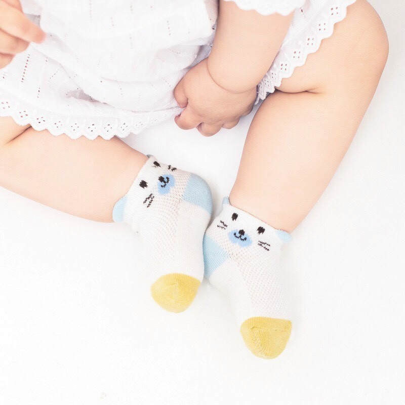 Set 5 Đôi Tất Lưới Kids Socks Loại Đẹp