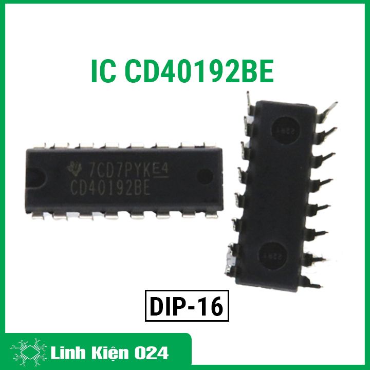 Ic cd40192be dip16 16 chân cắm