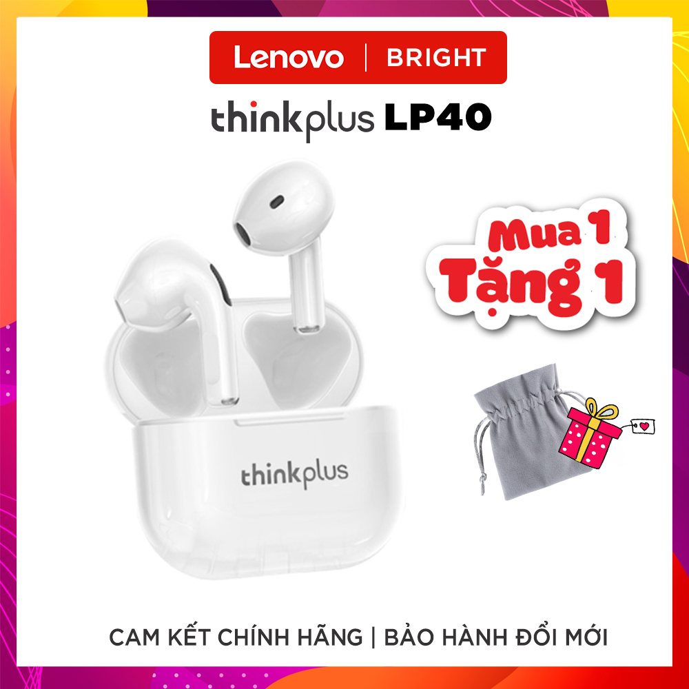 [Phiên Bản Mới 2022] Tai Nghe Bluetooth LENOVO ThinkPlus LP40