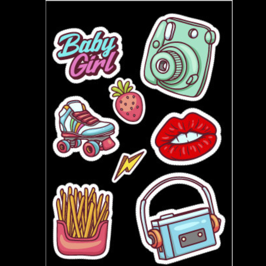 sticker dán mũ bảo hiểmn laptop chống nước