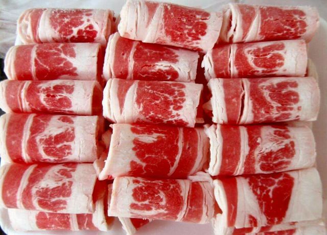 [Chỉ Giao Hỏa Tốc 2H HCM] Ba Chỉ Bò Mỹ Cuộn Khay 500gr (nhúng lẩu, thả lẩu)