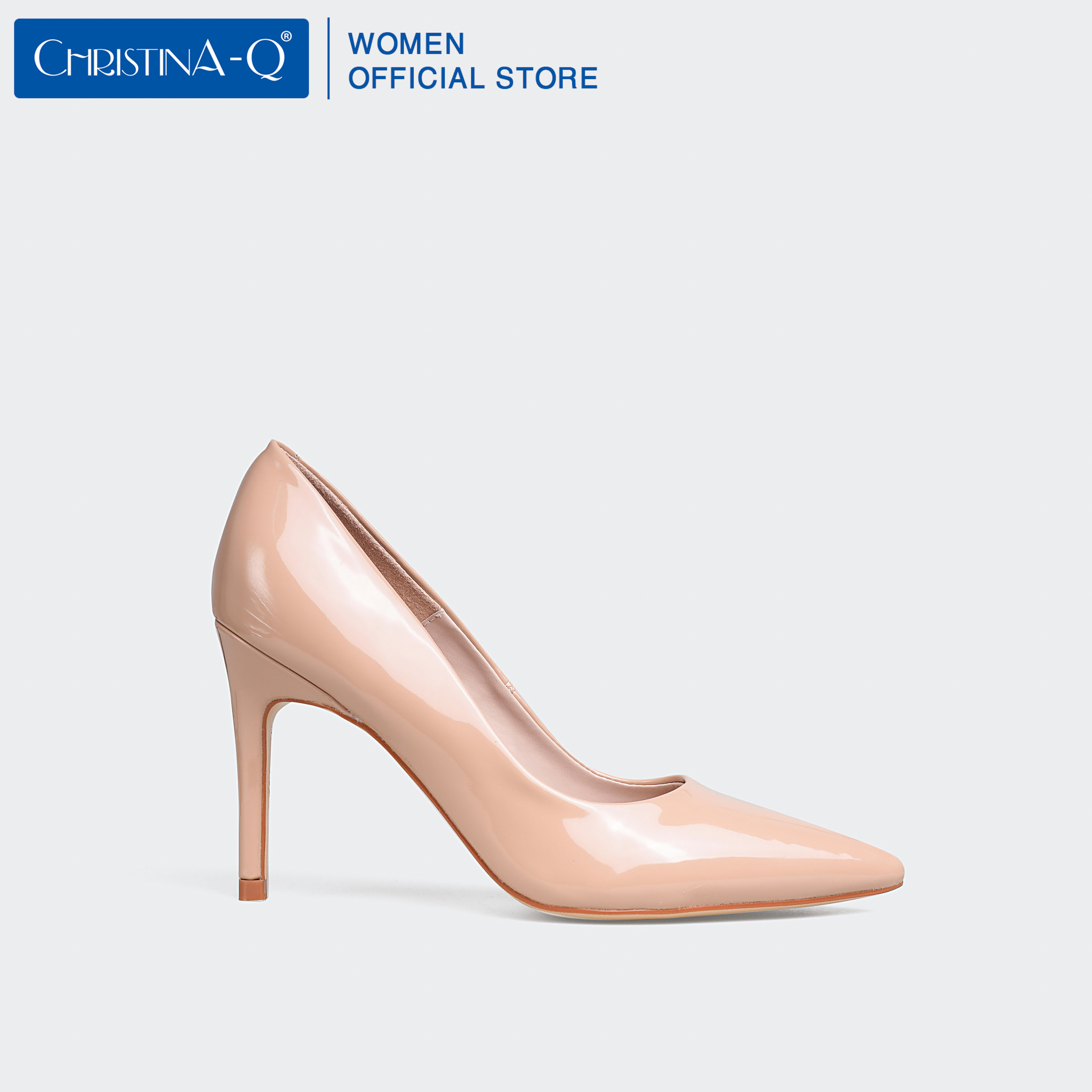 Giày nữ cao gót bít mũi nhọn ChristinA-Q GBN317