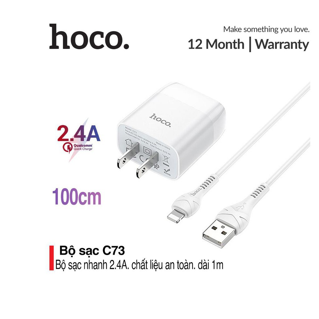 Bộ dây + sạc c12 iphone