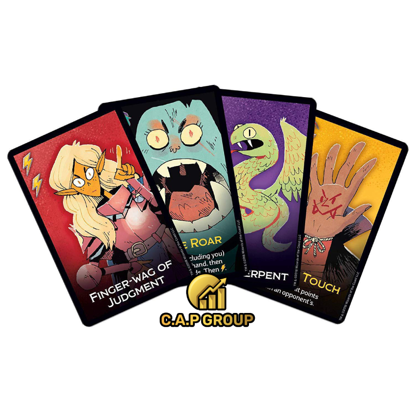 Set game card cards board game Dungeon mayhem & Dragons