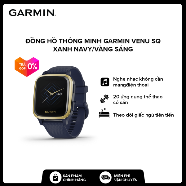 Đồng hồ thông minh Garmin Venu Sq, NFC, Phiên bản có âm nhạc, KOR/SEA